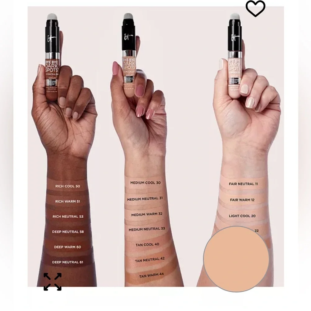 IT Cosmetics Bye Bye Dark Spots Concealer Serum - Natural Finish (Light Cool 20)
